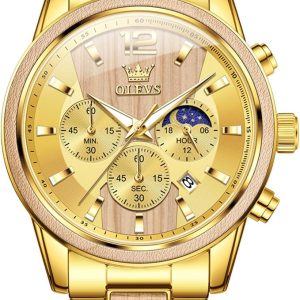 Men Analog Quartz Waterproof Watches