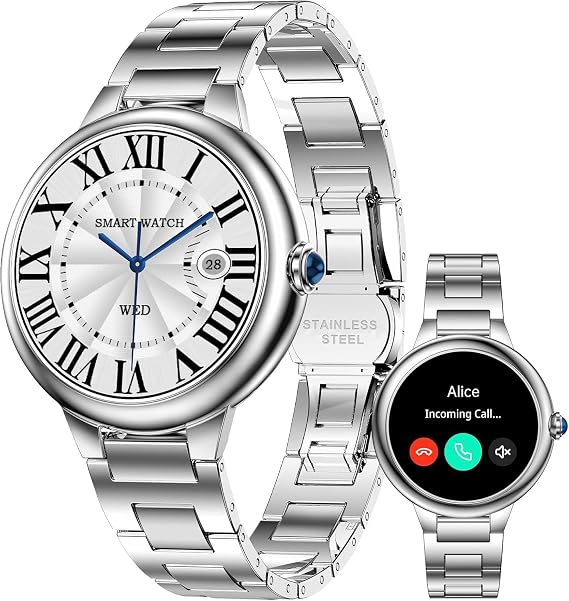 Luxury Smart Watches for Women, 1.19" AMOLED, DA GPT, Answer/Make Call - Image 2